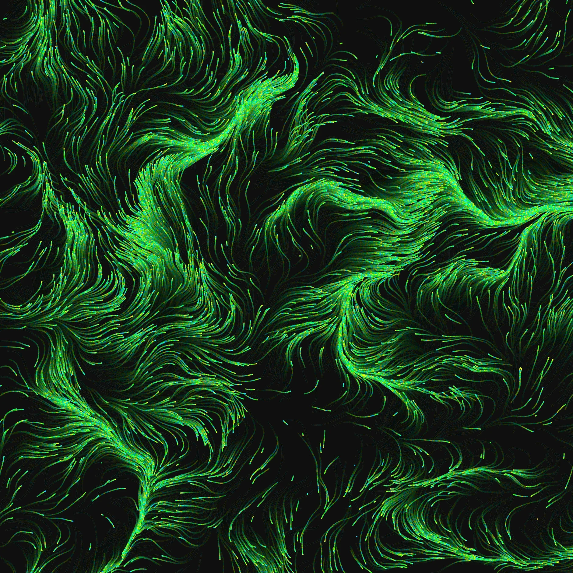 Generative swarm simulation